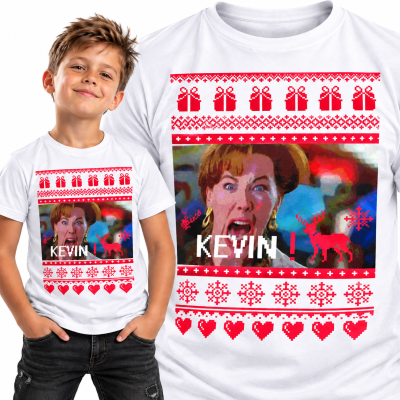 KOSZULKA DZIECIĘCA ŚWIĄTECZNA KEVIN